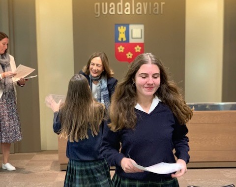 Entrega de los certificados del Cambridge
