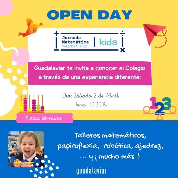 Open Day: 2 de abril 10,30h.