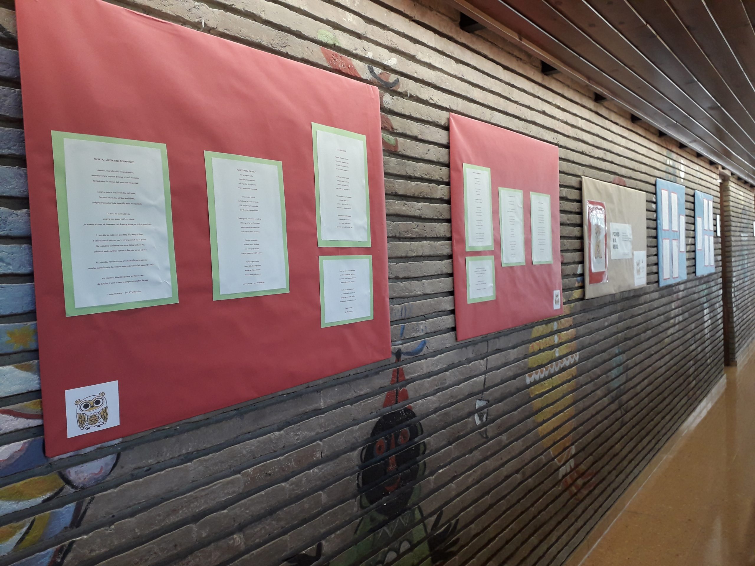 EXPOSICIÓ POEMES A LA VERGE