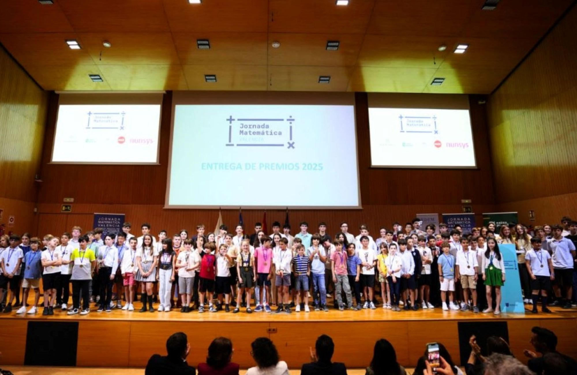 Entrega de premios de la 33ª Jornada Matemática Valencia