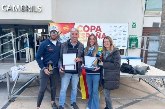 Irene de Tomás, campeona de la Copa de España ILCA 4