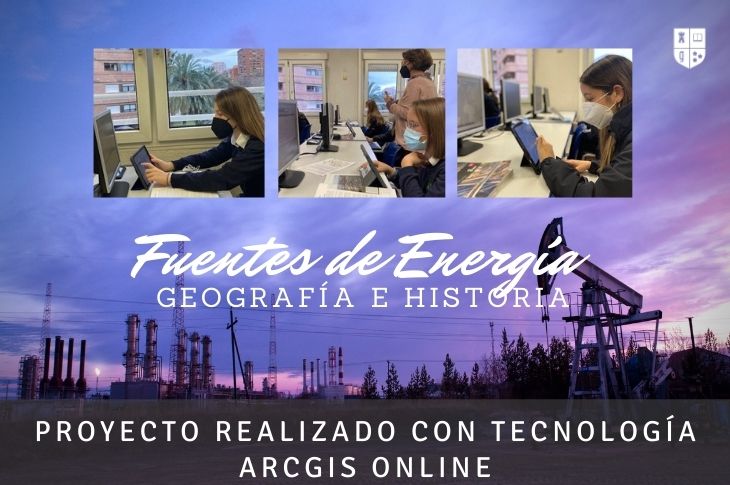 Fuentes de energía con ArcGis on line
