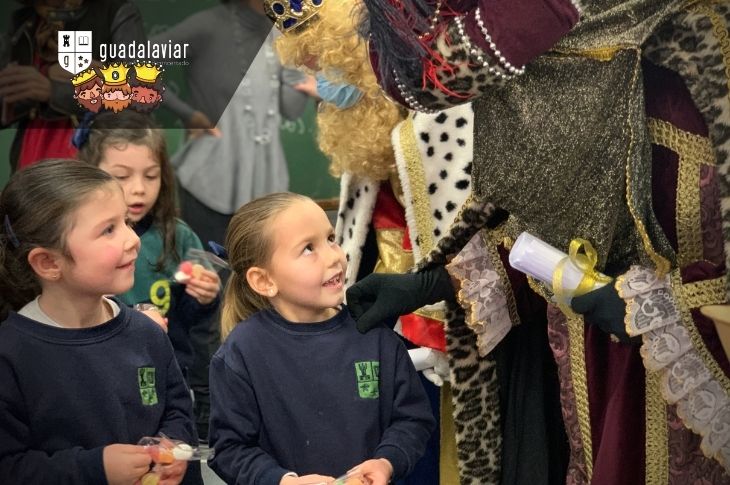 Los emisarios de los Reyes Magos visitan Guadalaviar