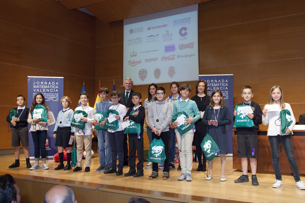 Premios de la XXVIII edición de la Jornada Matemática Valencia