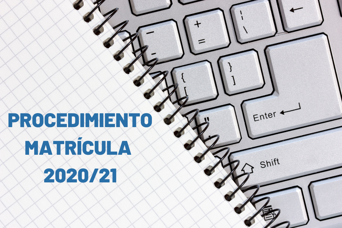 Información procedimento matrícula