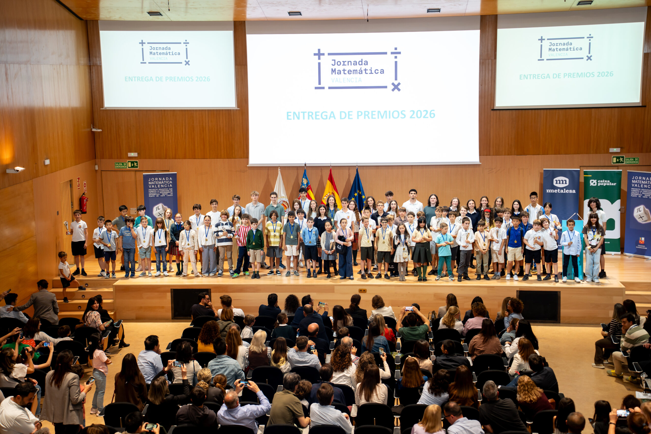 Entrega de premios de la 34ª Jornada Matemática Valencia