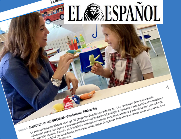 El Español reconoce a Guadalaviar en su ranking de mejores colegios